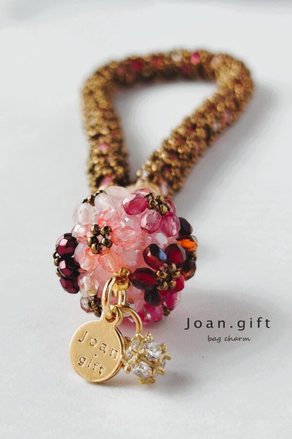 Crimson Whisper - Bag Charm